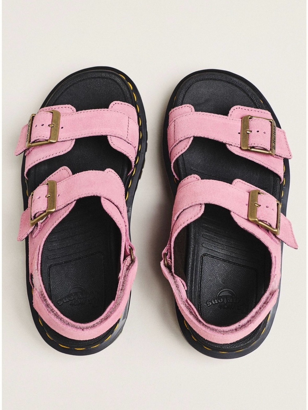 Dr Martens Zebzag Sandals Pink Sx 7